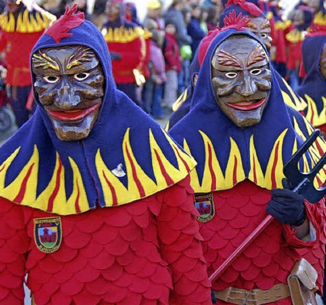 Die Feuerteufel werden bald herausgerufen.   | Foto: Sylvia Timm