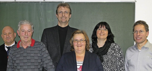 Der Vorstand des Frdervereins: (von l...er, Ute von der Eicken, Ralf Kaufmann   | Foto: Katharina Kubon