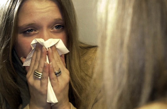 44 Menschen im Landkreis sind im Jahr ...n Grippe. Erkltet war fast jeder mal.  | Foto: dapd