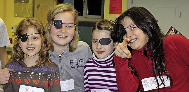 Piratinnen der Grundschule Seelbach.   | Foto: Schule