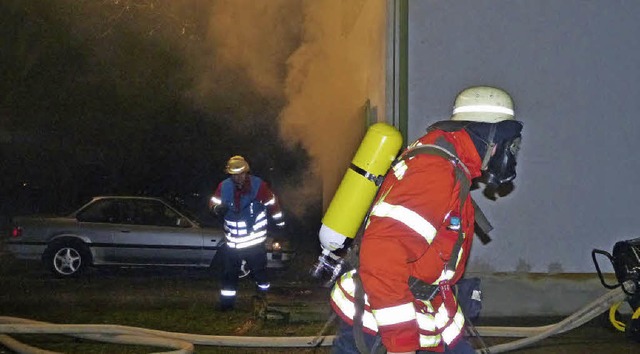 Wohnungsbrand in Teningen  | Foto: Aribert Rssel