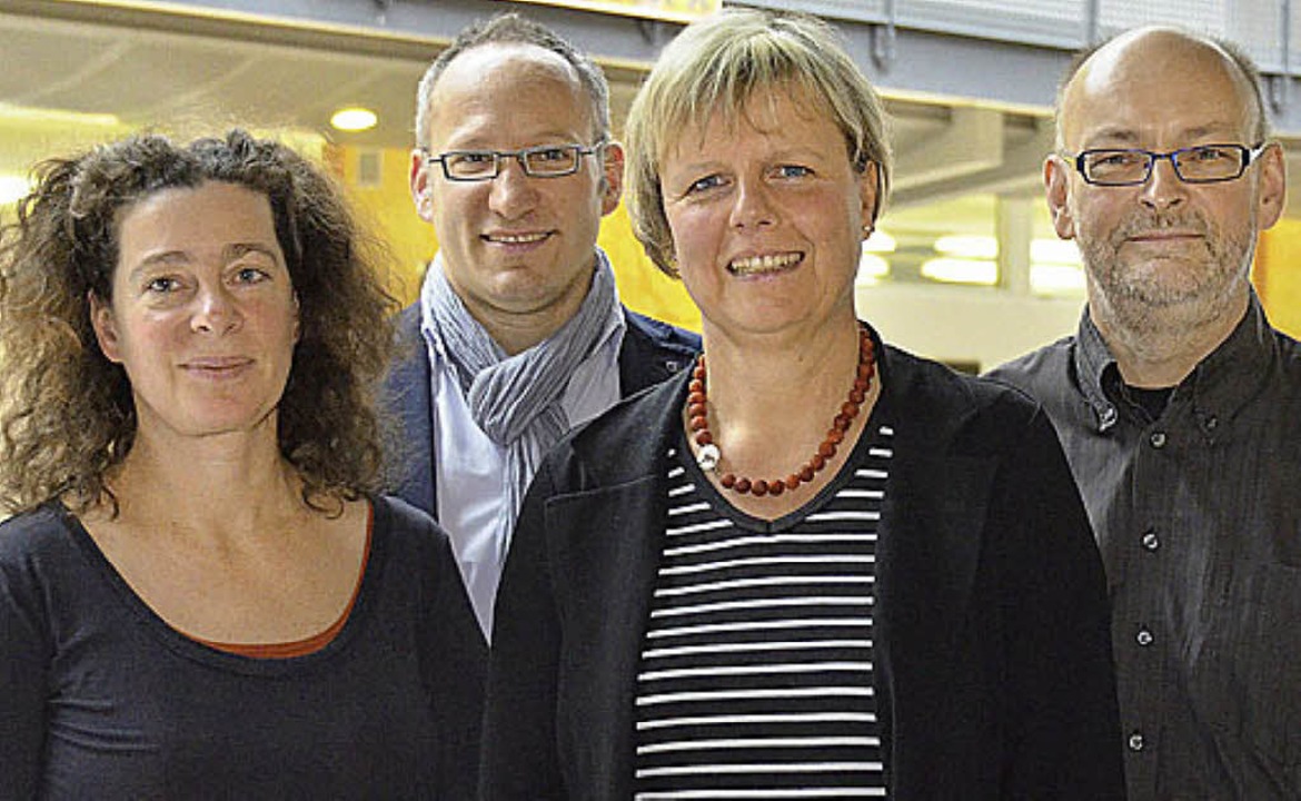 Partner (von links):  Sonja Benz-Peisz... Hehl (KRS), Wolfgang Zschmisch (FES)  | Foto: Nikolaus Trenz