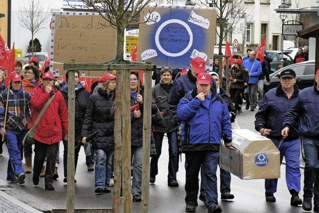 Lauter Protest gegen Verlagerung