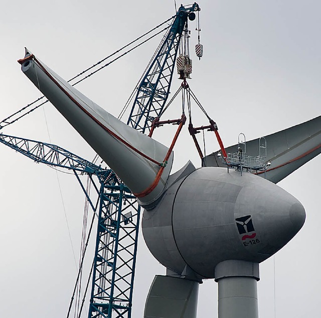 Die Windkraft  wird krftig ausgebaut.  | Foto: dapd