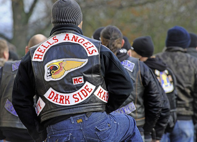 Ob der Verhaftete zu den Hells Angels gehrt, ist noch unklar.   | Foto: Seeger