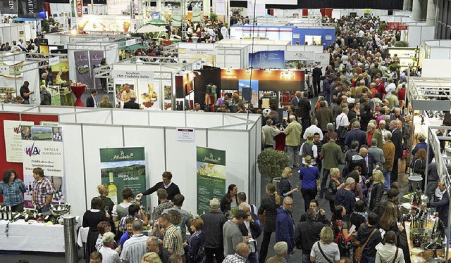 Die badische Weinmesse in Offenburg &#... fr alle Freunde der edlen Gewchse.   | Foto: Peter Hartung/ Messe Offenburg