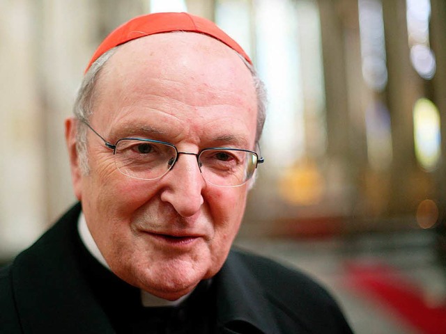 Der Klner Erzbischof Joachim Kardinal Meisner  | Foto: dpa