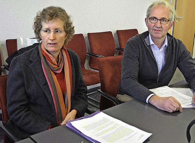 Christiane Hartmann und Stefan Blch e...pt der ambulanten Palliativversorgung.  | Foto: Marius Alexander