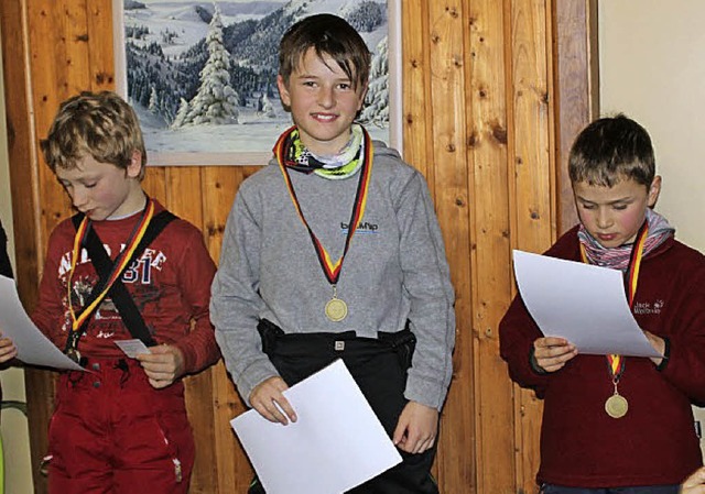 Die Sieger beim Kinderskifest des SC St. Blasien. privat  | Foto: privat