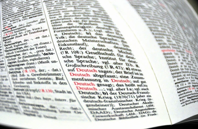 Etwas auf Deutsch sagen, lernen viele ... VHS, aber auch viele andere Sprachen.  | Foto: Peter Gerigk