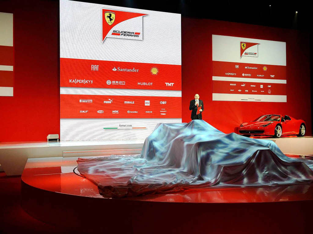 Ferrari hat am Freitag seinen neuen Formel-1-Rennwagen vorgestellt.