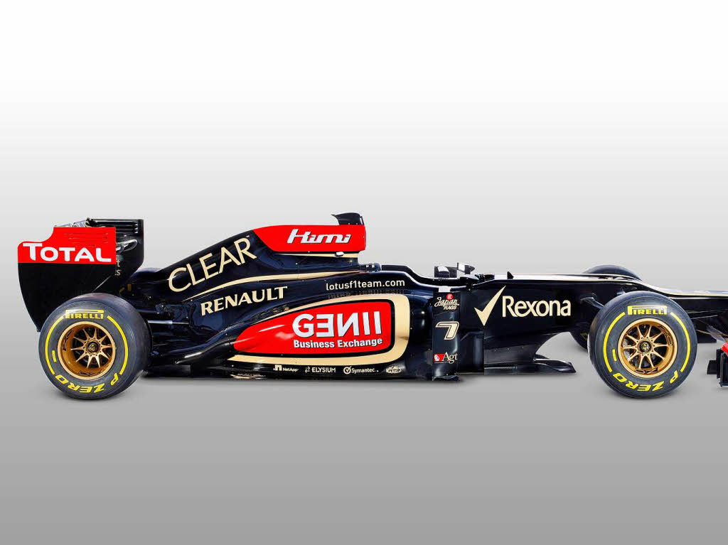 Markant bleibt die „Knicknase“. Wegen des zustzlichen Gewichts und der Aerodynamik verzichtet Lotus vorerst darauf, die von der FIA erlaubte Kosmetik-Blende einzusetzen.