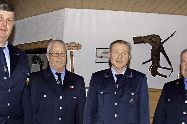 Mehr als 40 Jahre fr die Feuerwehr im Dienst