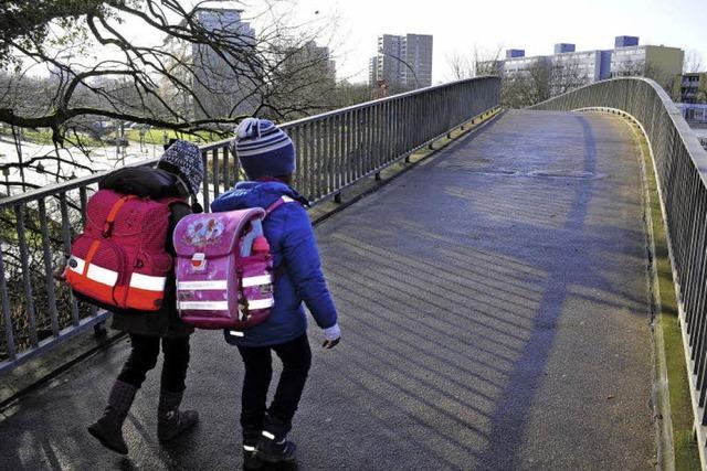 Steg statt Landwasser-Brcke: Stadt winkt ab