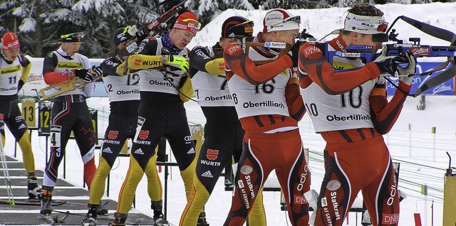 Andere hatten mehr Zielwasser getrunke...Junioren gewannen keine JWM-Medaille.   | Foto: ZVG