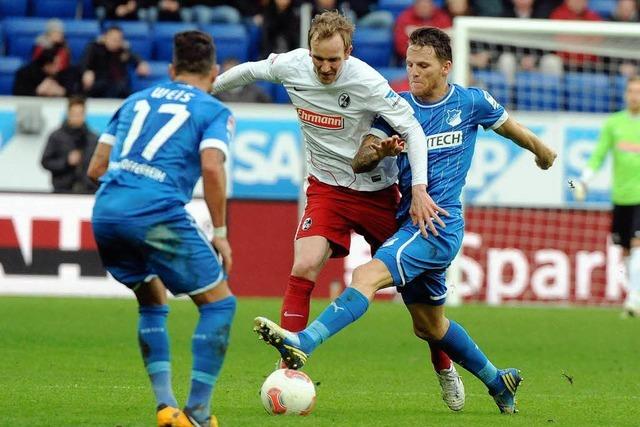 Hoffenheim schlgt den SC Freiburg mit 2:1