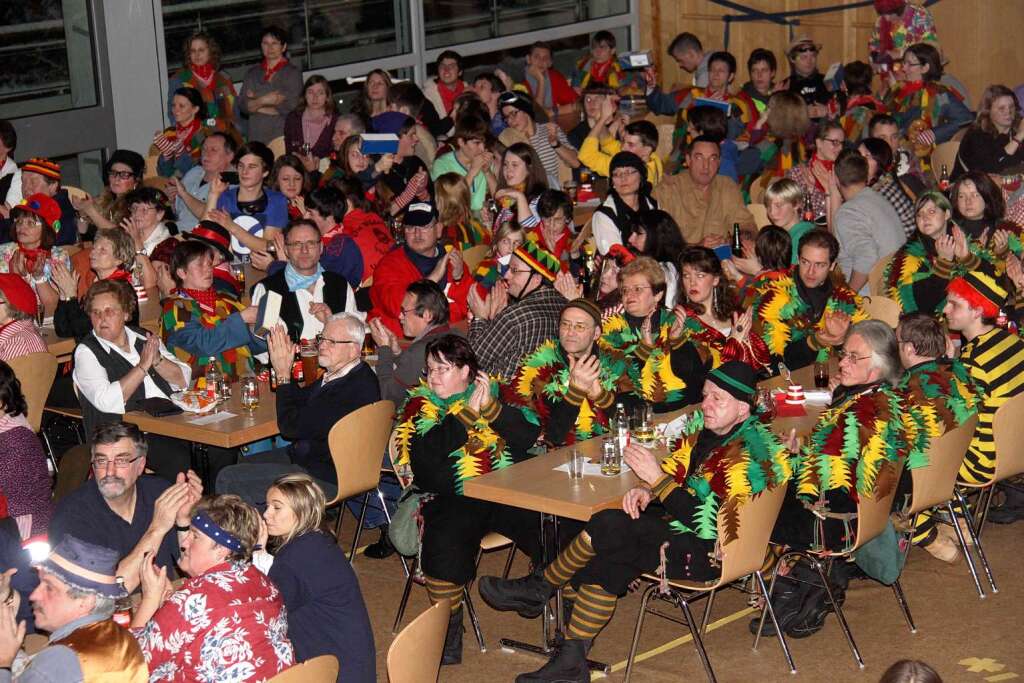 Das nrrische Auditorium ist begeistert