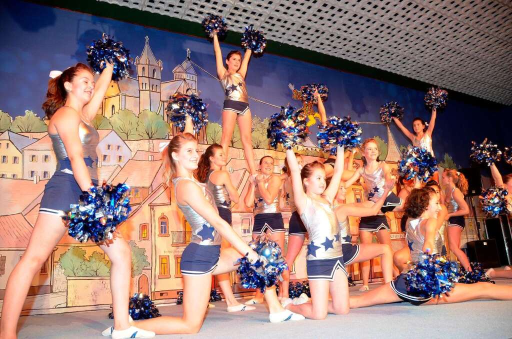 Cheerleader des Breisacher Turnvereins