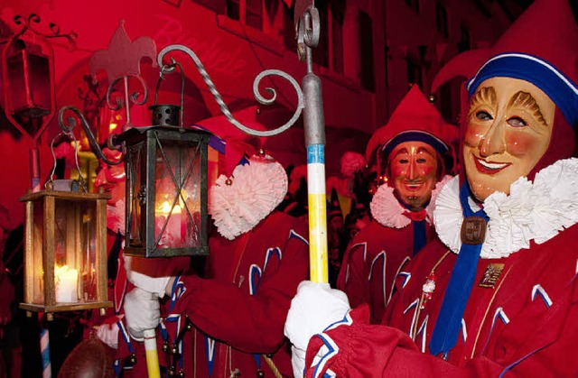 Der Endinger Jokili ist nchtens am Fasnetsonntag unterwegs.  | Foto: Wendel