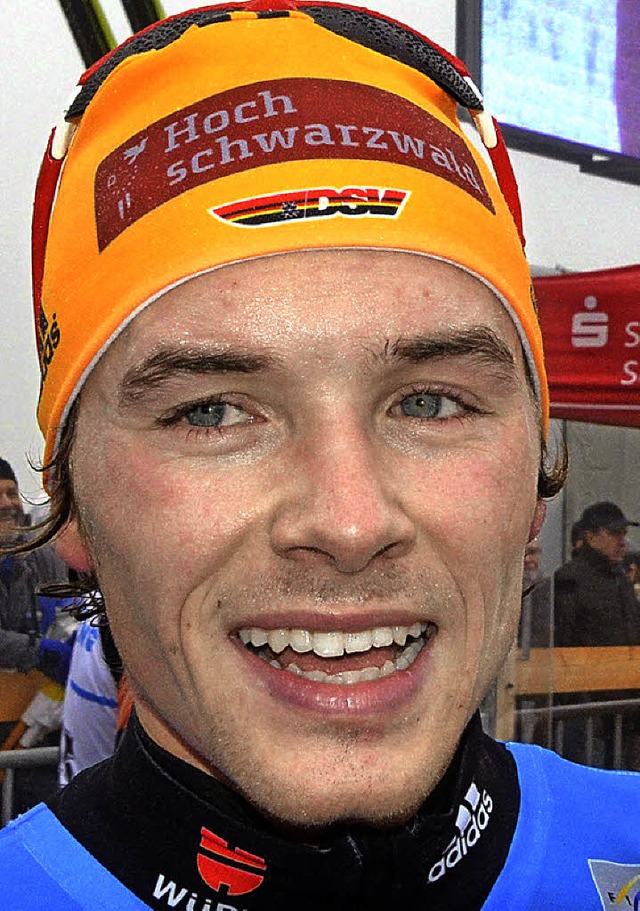 Auf der groen Olympiaschanze in  Sotschi war Fabian Riele  bitter enttuscht.  | Foto: bachmann