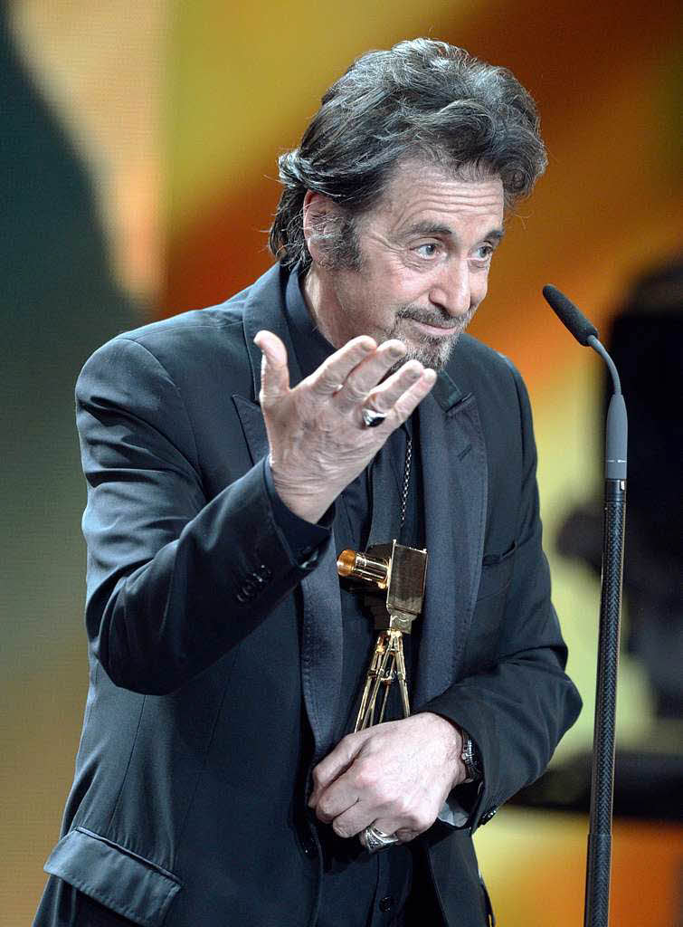 Al Pacino wurde in der Kategorie "Lebenswerk International" ausgezeichnet.