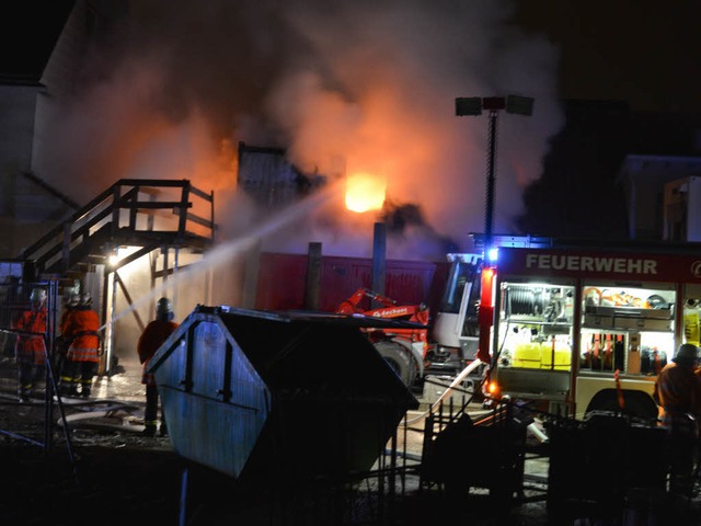 Die Lscharbeiten in Rheinfelden  | Foto: Kamera24.TV