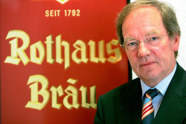 Thomas Schuble starb im Januar; sein ...r neue Rothaus-Chef wird noch gesucht.  | Foto: dpa