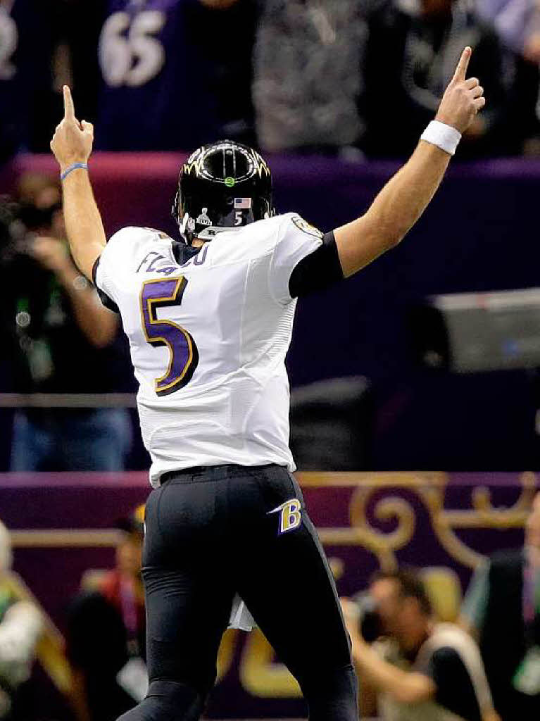 Erster Touchdown fr die Baltimore Ravens.