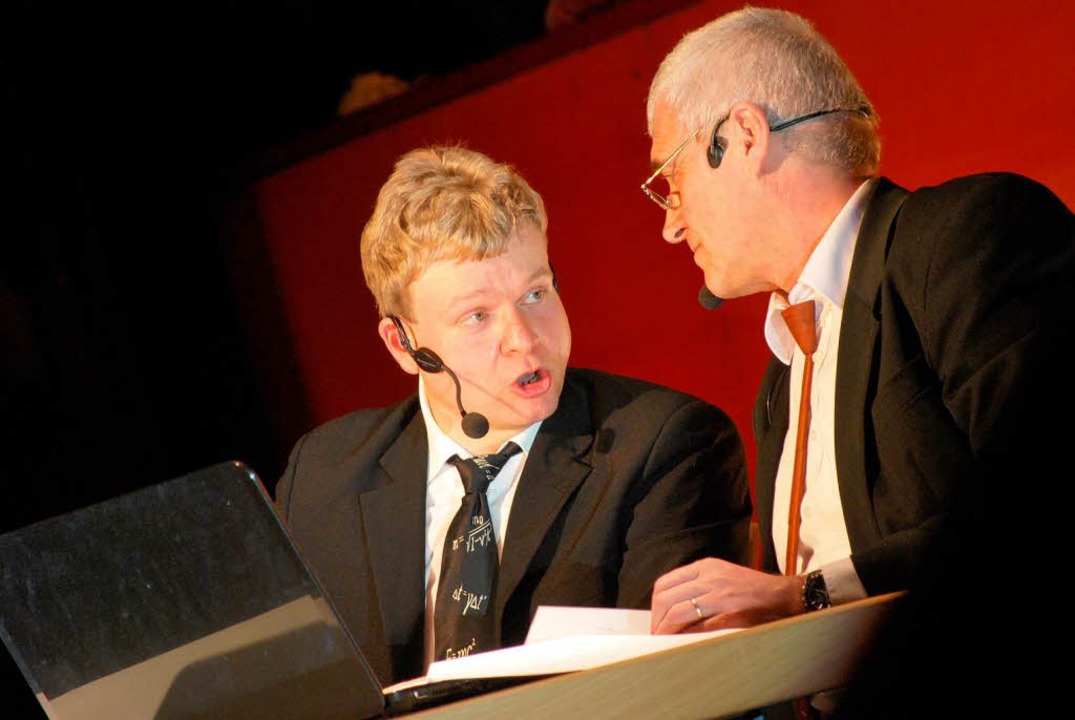 Armin Freund (links) und Gerd Baumer gaben sich als Banker aus.  | Foto: Benjamin Bohn