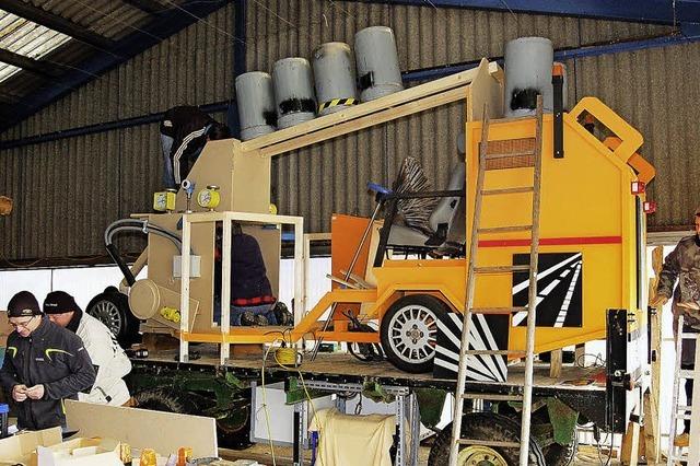 Die Wagen wachsen schon