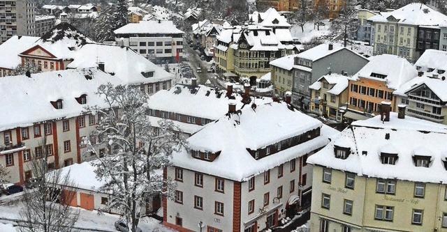 Mitten in der Stadt befindet sich der ... die groen Vorteile der kleinen Bank.  | Foto: Sebastian Barthmes