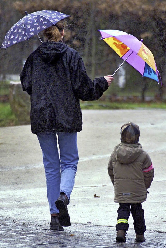 Die Opposition will die Familienpoliti...auen, falls sie ab September regiert.   | Foto: dapd