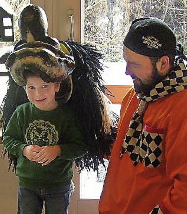 Auch die Breisacher Schdelfetzer stel...hr  Hs im Kindergarten Kohlerhof vor.  | Foto: privat