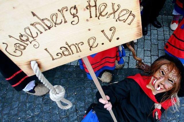 Fotos: Die Galgenberg Hexen Lahr bei der BZ zu Gast