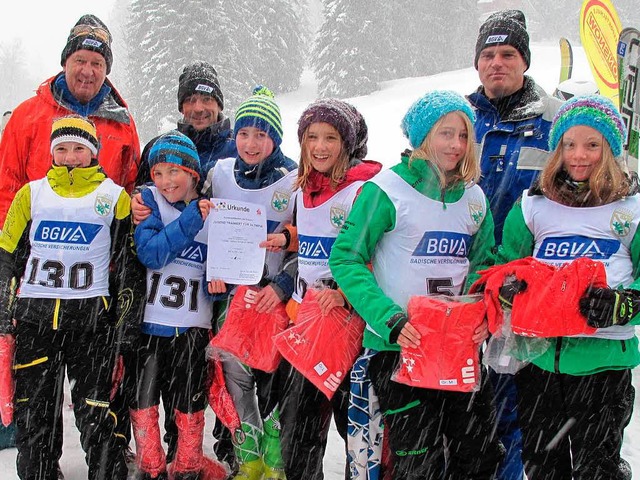 Ski-Funktionre freuen sich ber den E...er, Mara Bhler und Meike Mittermaier.  | Foto: Privat