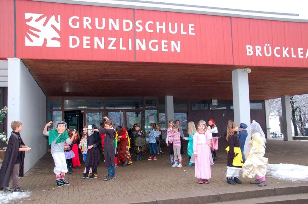 Schmutziger Dunnschtig an der  Denzlingen Grundschule Brckleacker