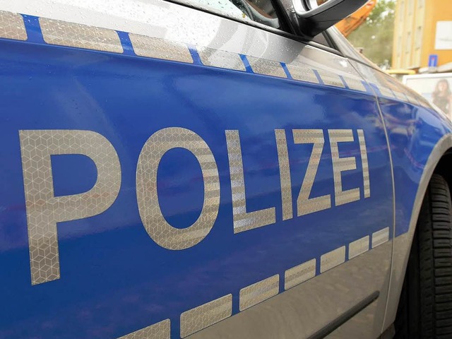Die Polizei hat einen nach Lrrach gez...hofes in Mannheim erst einmal Schluss.  | Foto: Ingo Schneider