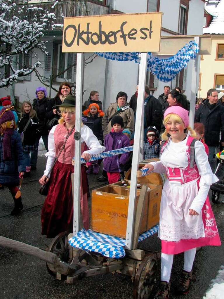 Impressionen vom Kinderumzug in Wehr