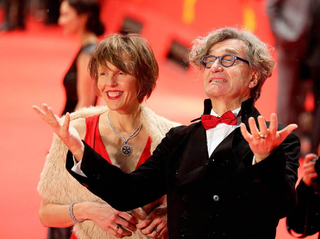 Wim Wenders mit Frau Donata