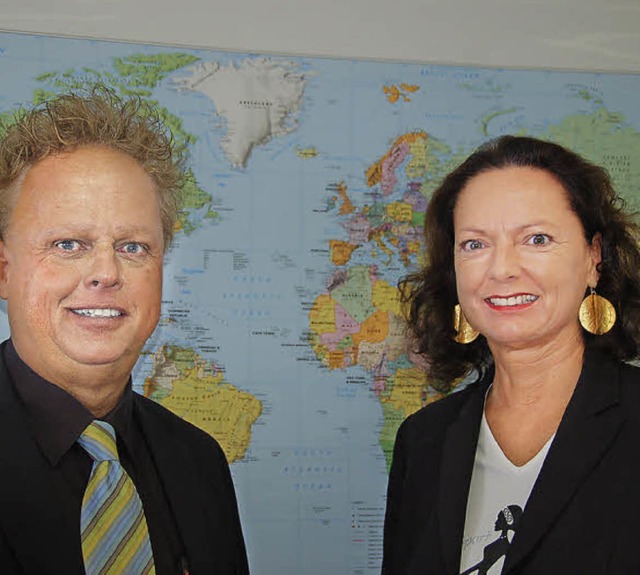 Umgezogen  ist die Sprach- und Managementschule von William und Andrea Buhler.   | Foto: Pia Grttinger