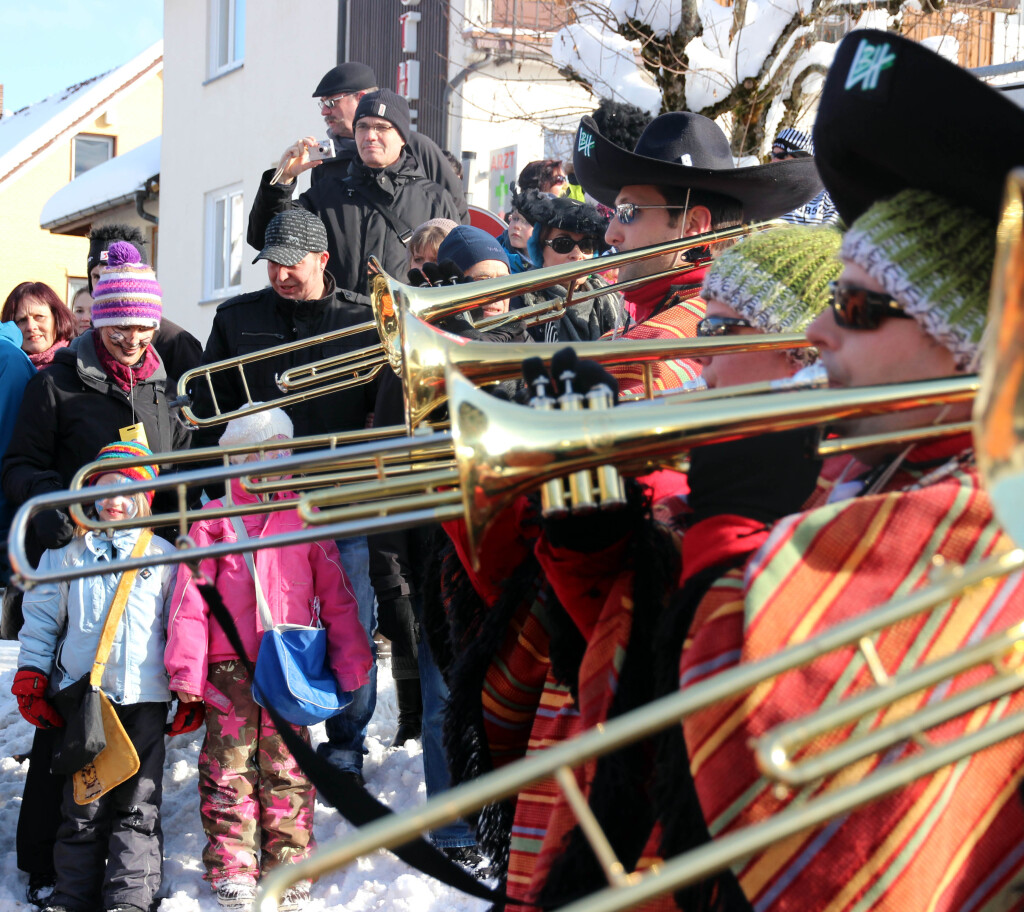 Livemusik machten den Latschari Blaari aus Hinterzarten.