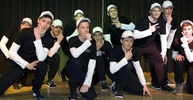 Die Cana-Dance-Group prsentiert den Gangnam-Style.   | Foto: Bernhard Rein