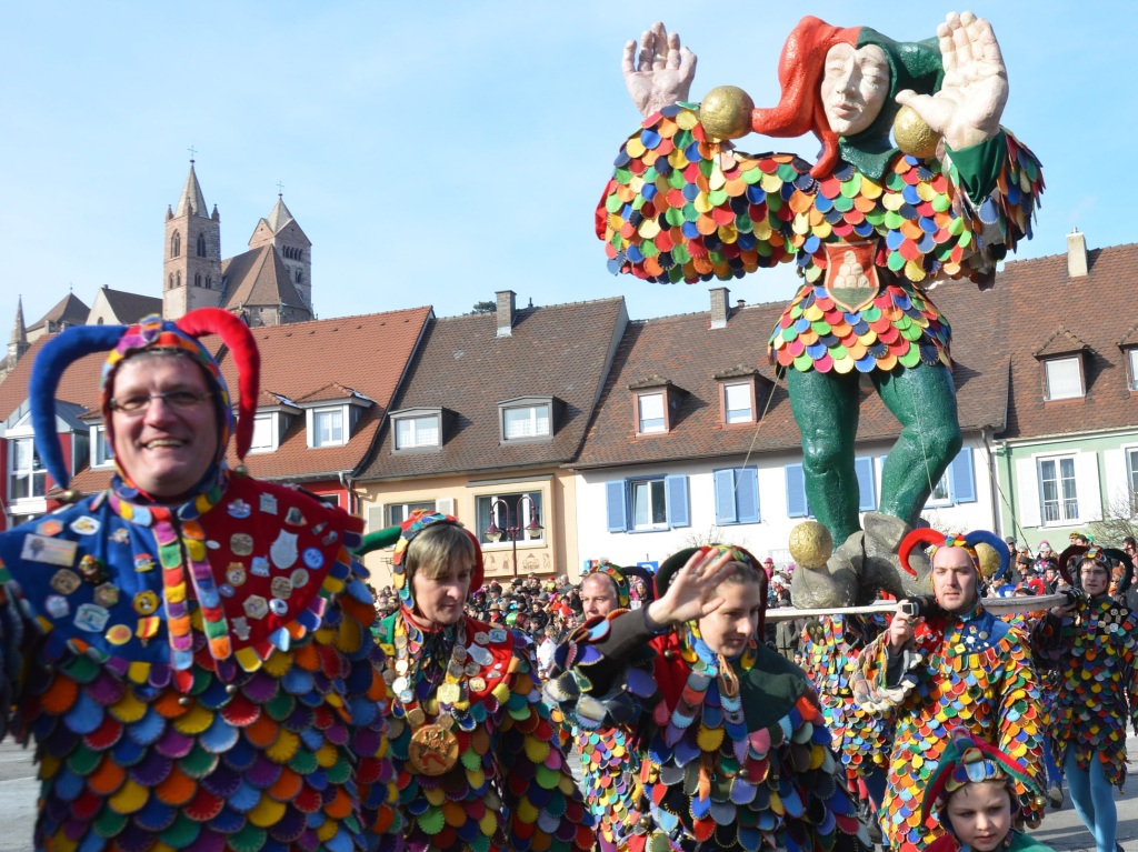 Impressionen vom Breisacher Gauklertag auf dem Marktplatz