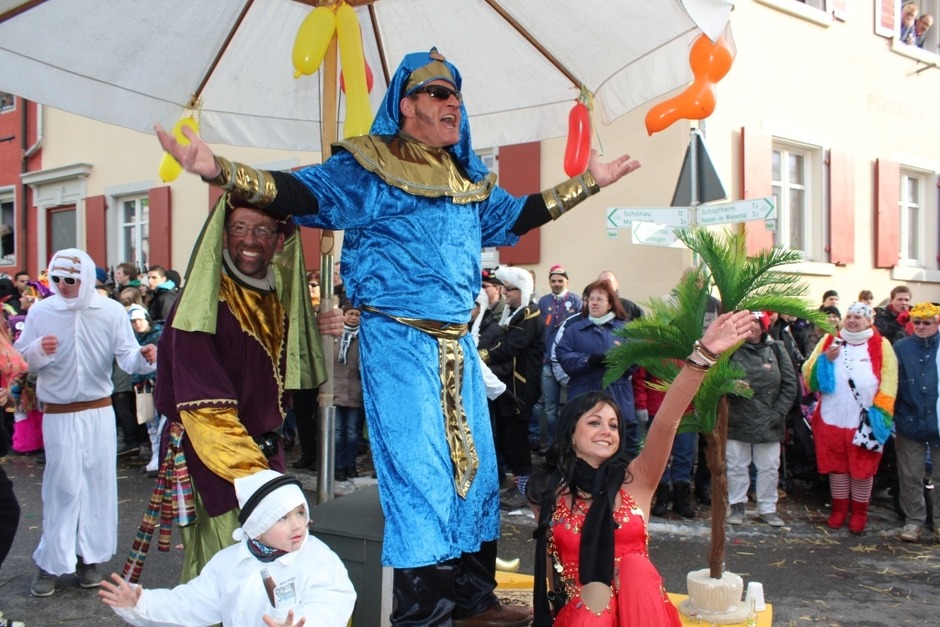 Der Zeller Fasnachtsumzug wusste wieder zu begeistern (Foto: Anja Bertsch) Der Zeller Fasnachtsumzug wusste wieder zu begeistern (Foto: Anja Bertsch)
