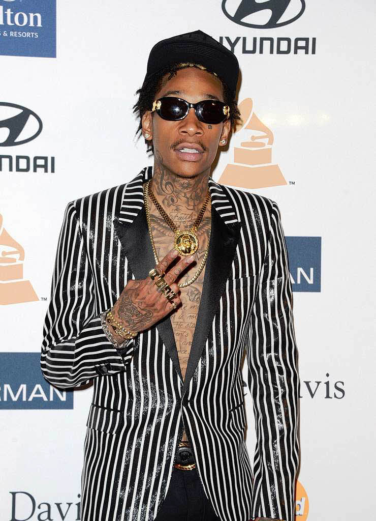 Rapper Wiz Khalifa