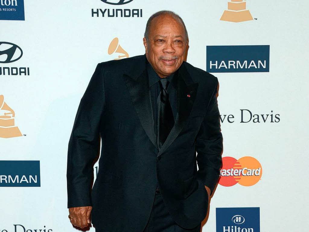 Komponist und Musikproduzent Quincy Jones