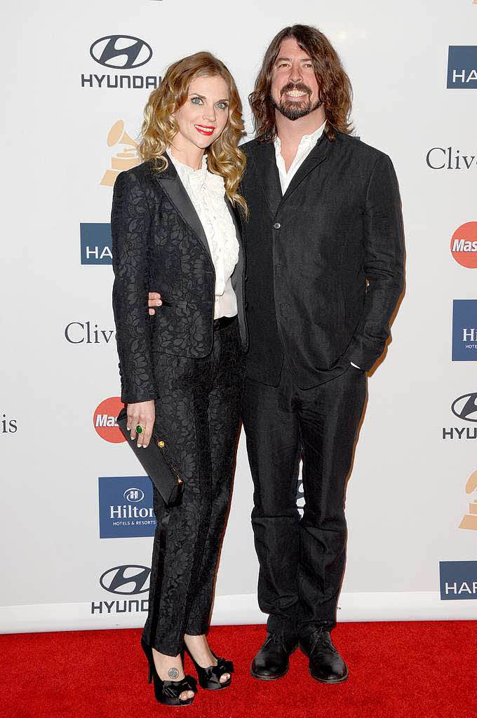 Foo Fighters Gitarrist  Dave Grohl und Jordyn Blum