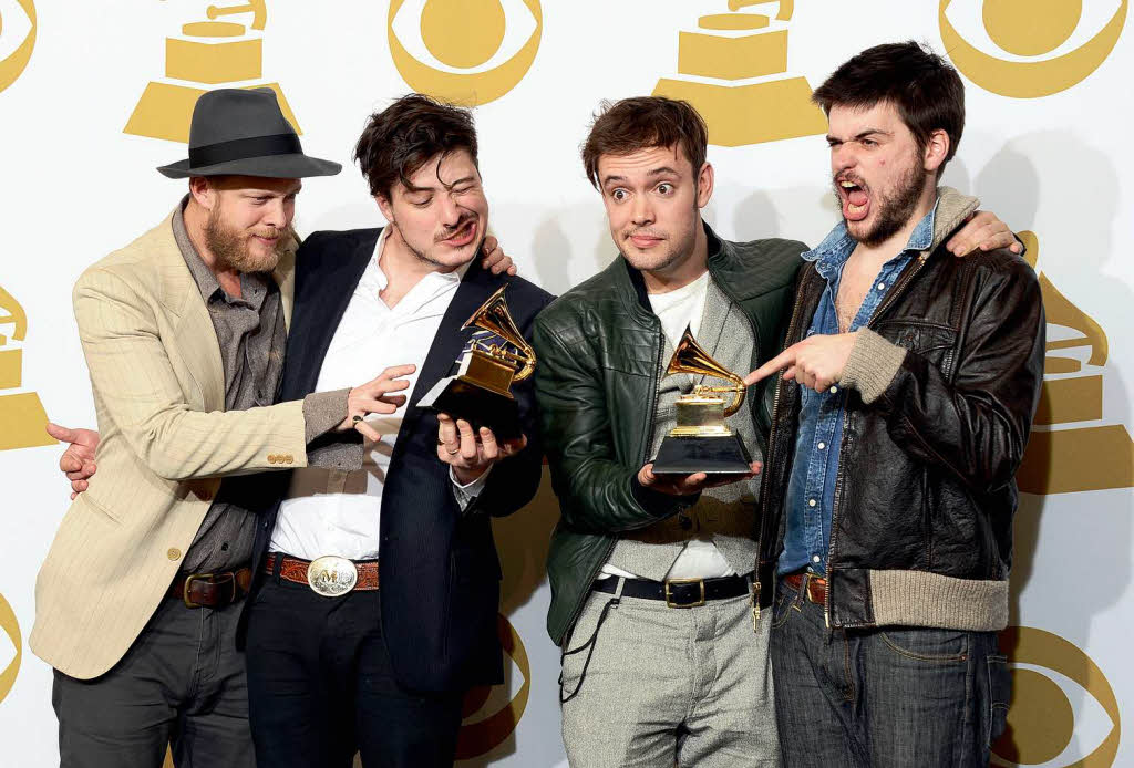 Die Auszeichnung fr das beste Album ging an die britische Band „Mumford & Sons“ fr „Babel“