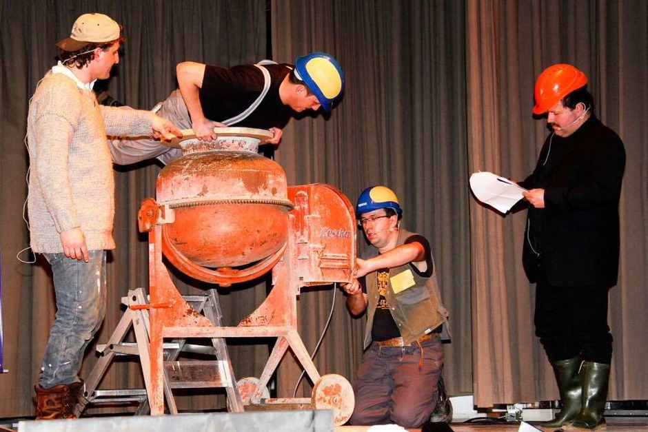 Baustellenkontrolle im HdG (Foto: Chris Seifried) Baustellenkontrolle im HdG (Foto: Chris Seifried)