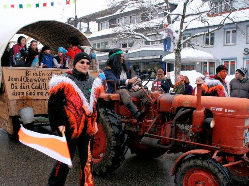 Impressionen vom Grwihler Fasnachtsumzug